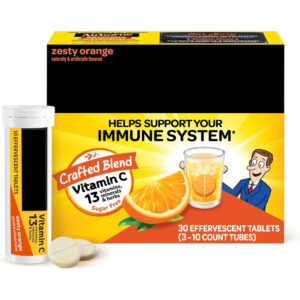 Vitamin C Effervescent Tablets – Refreshing Daily Wellness Drink (30 Tablets)